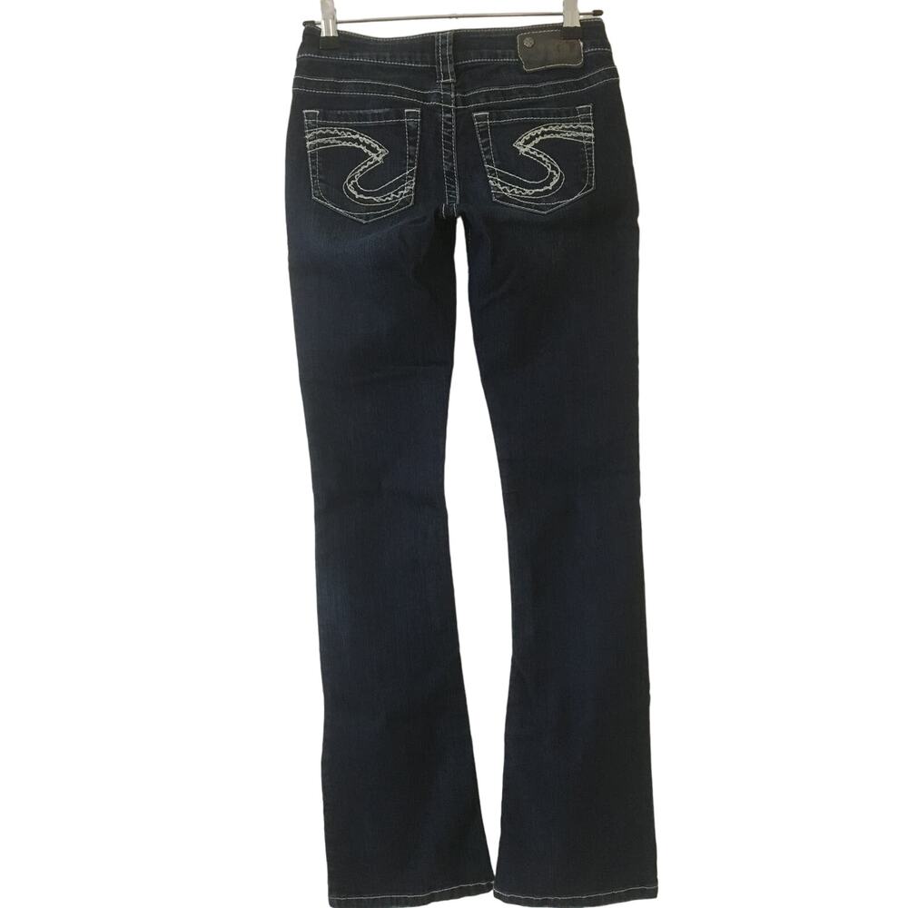 Silver jeans Company 25/33 Tuesday Boot Cut Jeans Embroidered Back Pockets